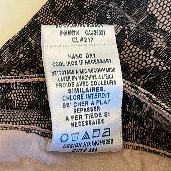 JOE’S JEANS Chantilly Lace Floral Patterned Stretchy Skinny Jean- W 26 - Picture 7 of 14